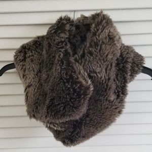 Ann Taylor Faux Fur Infinity Scarf